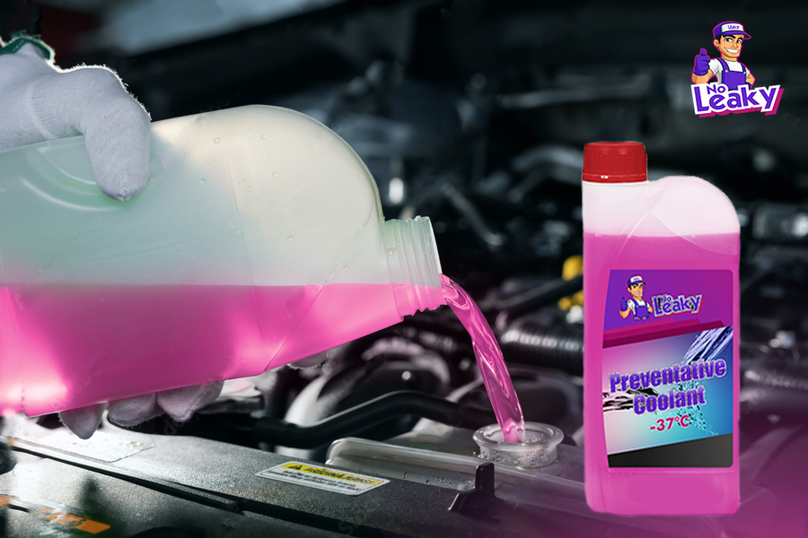 How does preventive coolant work to protect the engine?