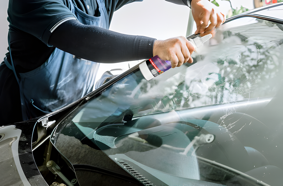 How to repair the windshield?